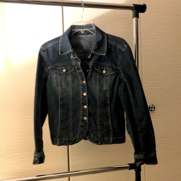 Fitted Denim Jacket - Picture 1 of 4